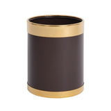 Bolero Waste Paper Bin with Gold Rim JD Catering Equipment Solutions Ltd