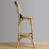 Bolero Wooden Barstool with Backrest JD Catering Equipment Solutions Ltd