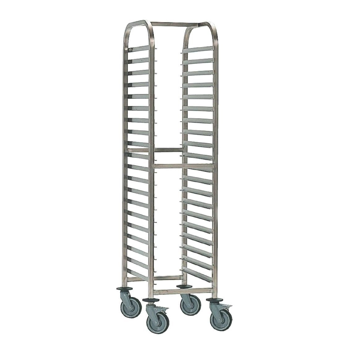 Bourgeat Full Gastronorm Racking Trolley 15 Shelves JD Catering Equipment Solutions Ltd