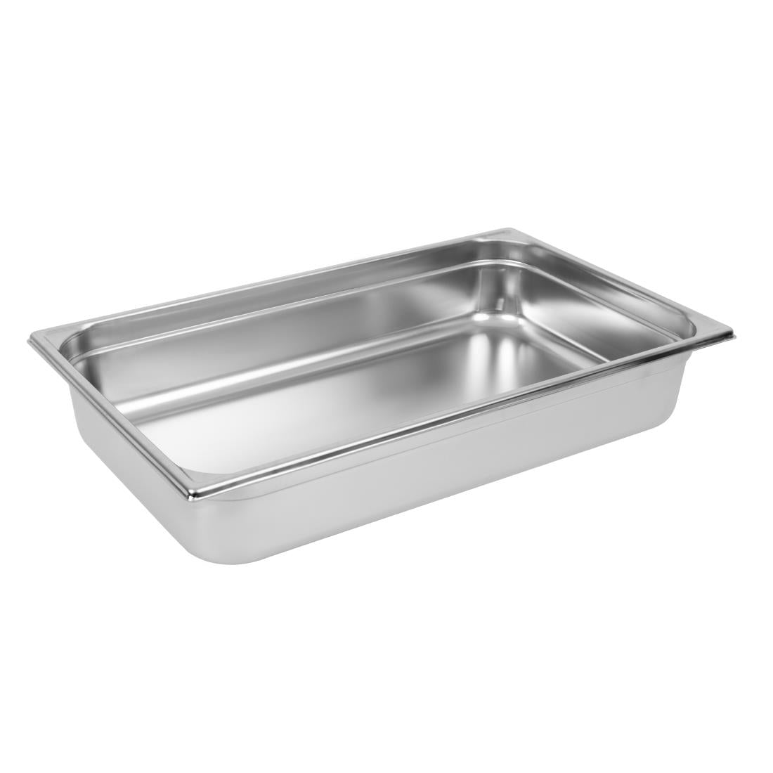 Bourgeat Stainless Steel 1/1 Gastronorm Pan 100mm JD Catering Equipment Solutions Ltd