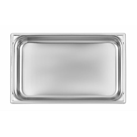 Bourgeat Stainless Steel 1/1 Gastronorm Pan 100mm JD Catering Equipment Solutions Ltd