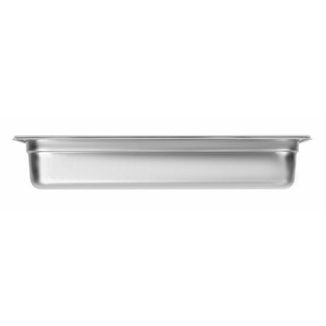 Bourgeat Stainless Steel 1/1 Gastronorm Pan 100mm JD Catering Equipment Solutions Ltd