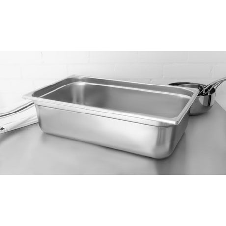 Bourgeat Stainless Steel 1/1 Gastronorm Pan 150mm JD Catering Equipment Solutions Ltd