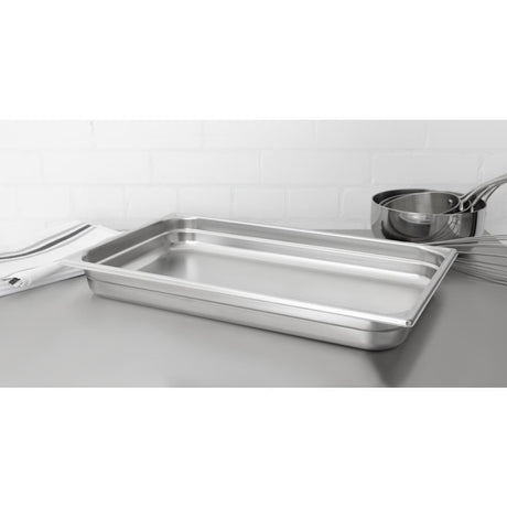 Bourgeat Stainless Steel 1/2 Gastronorm Pan 65mm JD Catering Equipment Solutions Ltd