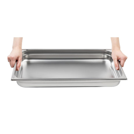 Bourgeat Stainless Steel 1/2 Gastronorm Pan 65mm JD Catering Equipment Solutions Ltd