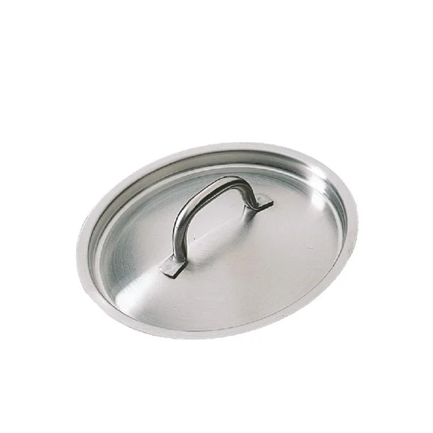 Bourgeat Stainless Steel Saucepan Lid 180mm JD Catering Equipment Solutions Ltd