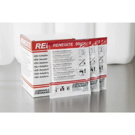 J512 Bravilor Renegite Descaler Sachets (Pack of 15) - JD Catering Equipment Solutions Ltd
