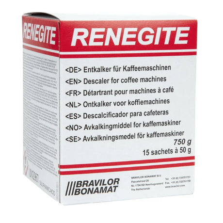 J512 Bravilor Renegite Descaler Sachets (Pack of 15) - JD Catering Equipment Solutions Ltd