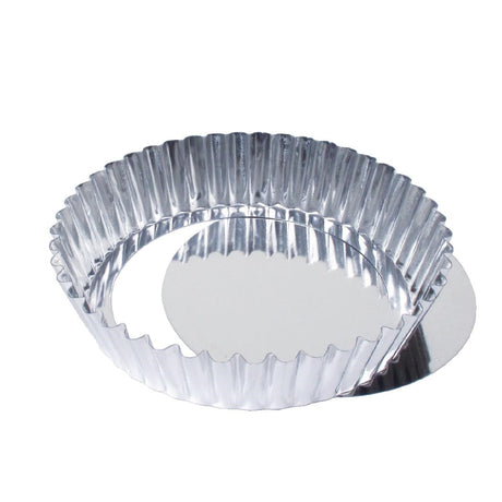 Bron Deep Quiche Tin With Removable Base 100mm JD Catering Equipment Solutions Ltd