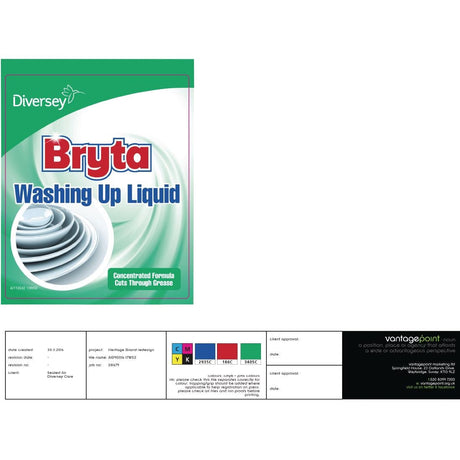 Bryta Washing Up Liquid Concentrate 5Ltr (2 Pack) JD Catering Equipment Solutions Ltd