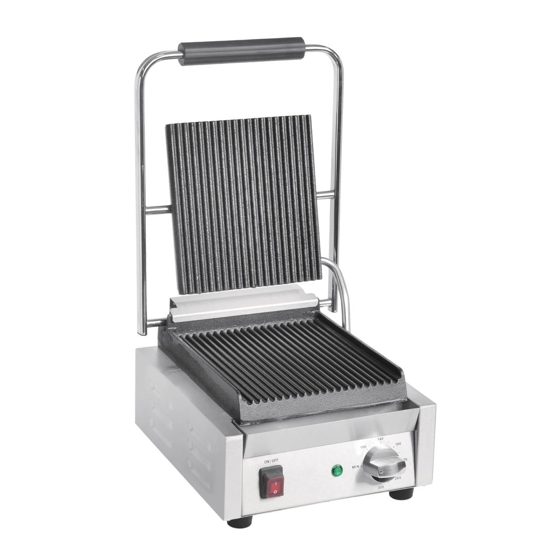 Buffalo Bistro Ribbed Contact Grill JD Catering Equipment Solutions Ltd