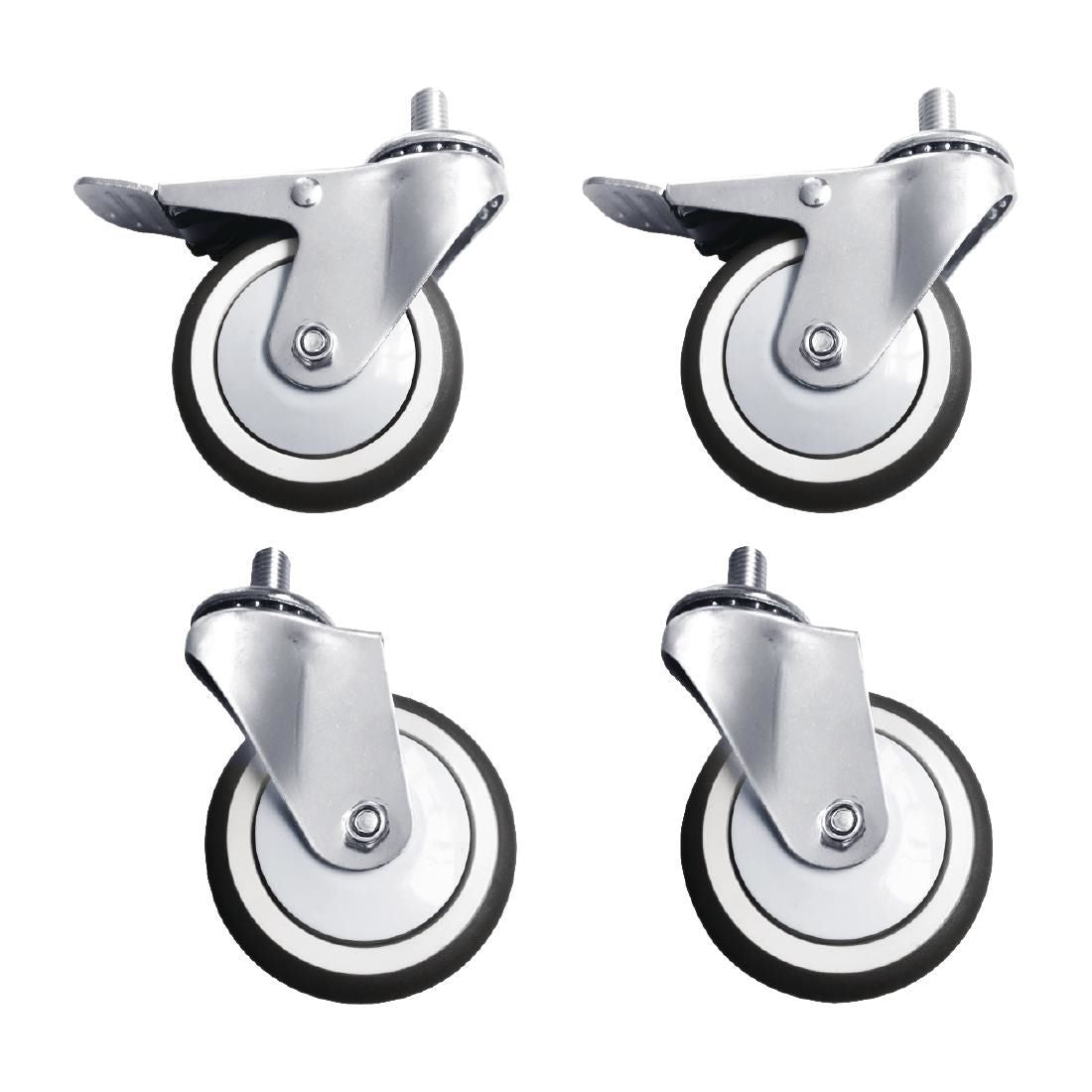 Buffalo Complete Castors (set 4) JD Catering Equipment Solutions Ltd