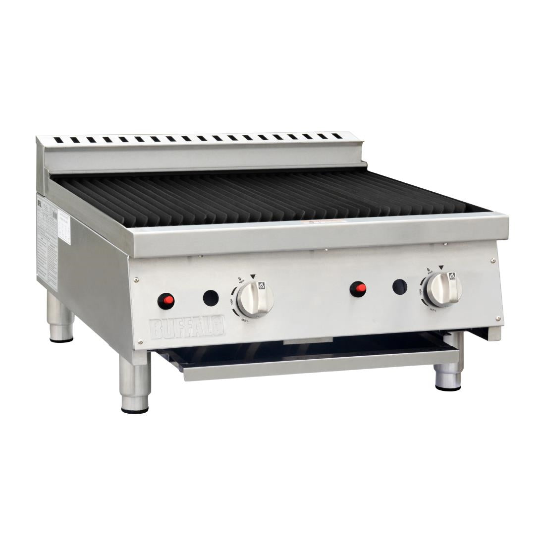 Buffalo Countertop Gas Chargrill DC331-N JD Catering Equipment Solutions Ltd