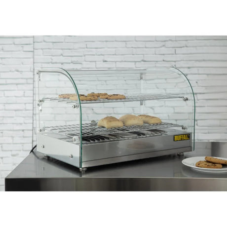 CK916 Buffalo Countertop Heated Food Display 554mm - JD Catering Equipment Solutions Ltd