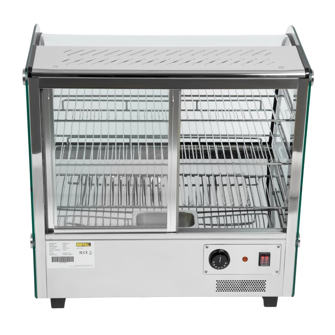 Buffalo Countertop Heated Food Display 687mm JD Catering Equipment Solutions Ltd