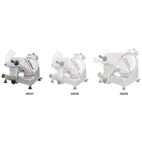 CD277 Buffalo Meat Slicer 220mm - JD Catering Equipment Solutions Ltd