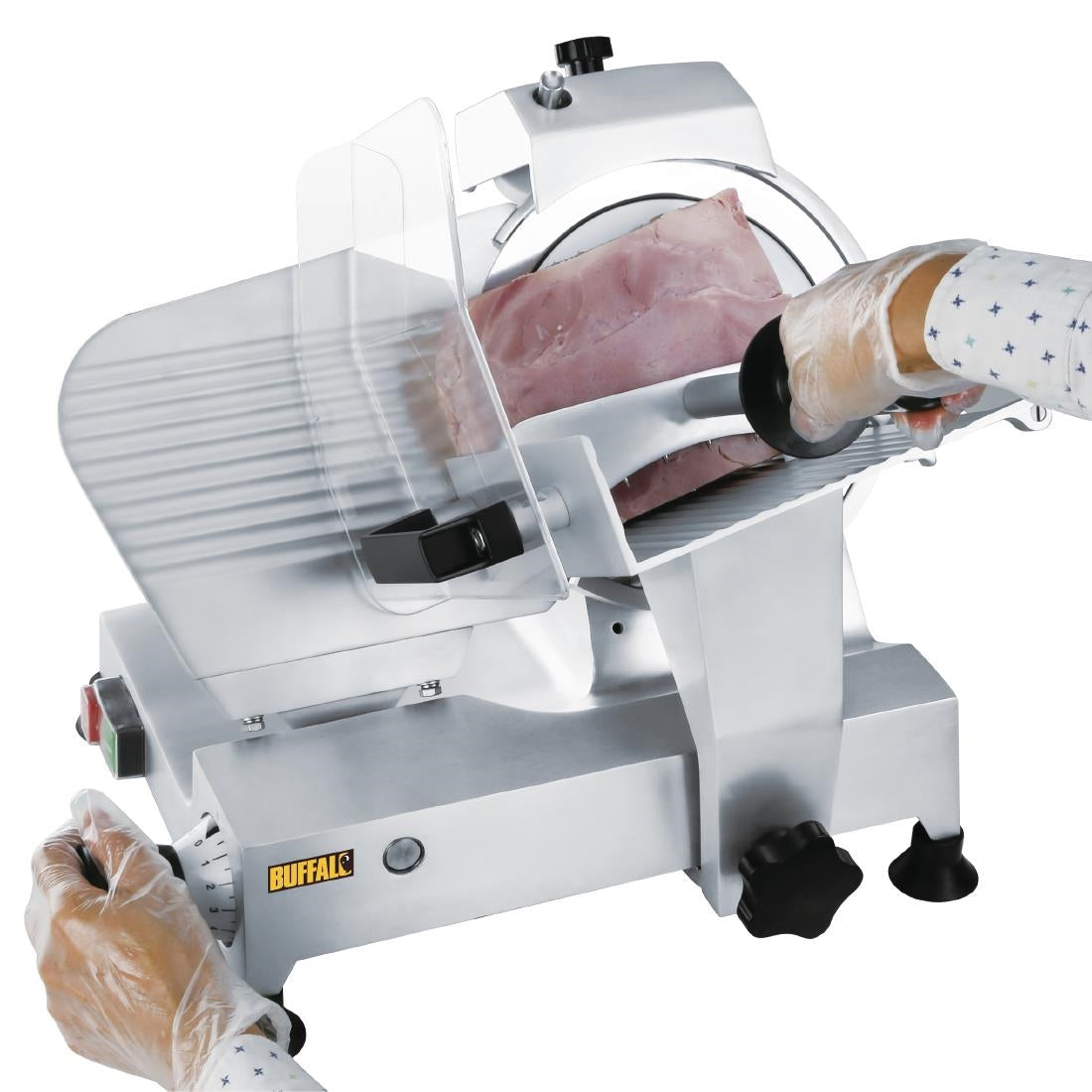 Buffalo Meat Slicer 220mm JD Catering Equipment Solutions Ltd