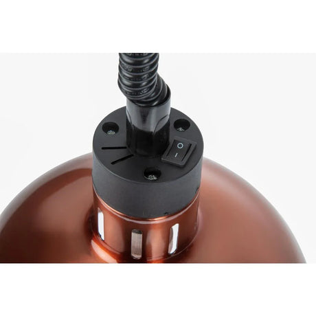DY460 Buffalo Retractable Dome Heat Shade Copper Finish - JD Catering Equipment Solutions Ltd