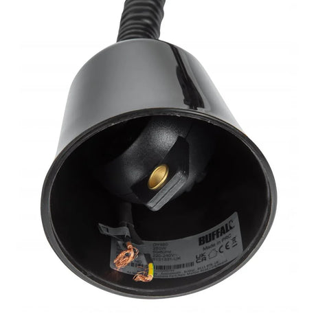 DY460 Buffalo Retractable Dome Heat Shade Copper Finish - JD Catering Equipment Solutions Ltd