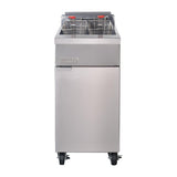 Buffalo Single Tank Twin Basket Freestanding Gas Fryer DC319-N JD Catering Equipment Solutions Ltd