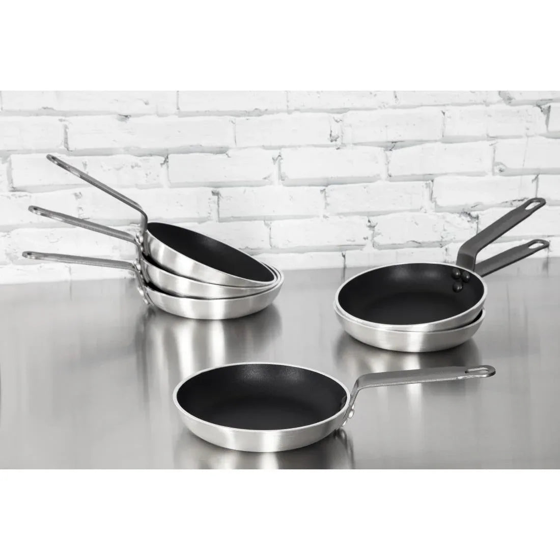 S210 Bulk Buy Vogue Non-Stick Frypans (Pack of 6) - JD Catering Equipment Solutions Ltd