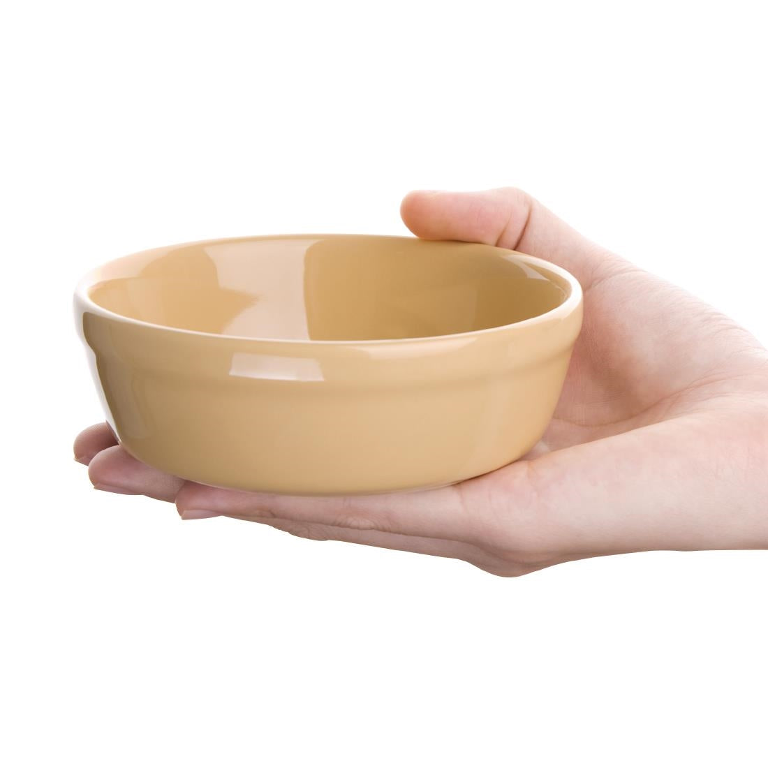 C024 Olympia Stoneware Round Pie Bowls 119mm (Pack of 6) JD Catering Equipment Solutions Ltd