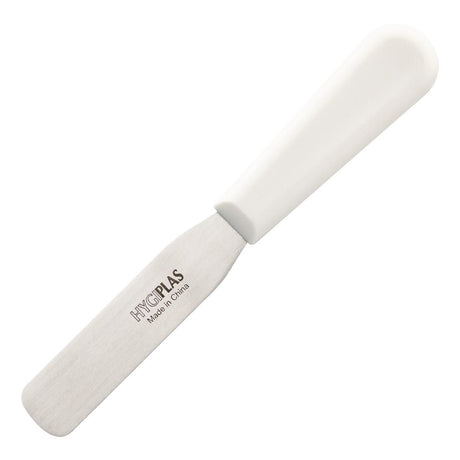 C538 Hygiplas Straight Blade Palette Knife White 10cm JD Catering Equipment Solutions Ltd