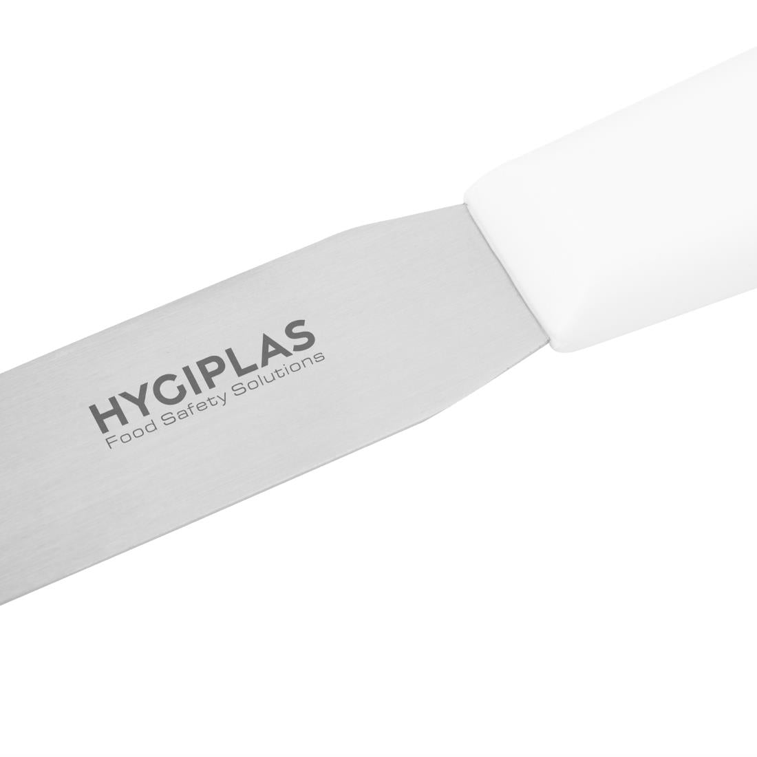 C538 Hygiplas Straight Blade Palette Knife White 10cm JD Catering Equipment Solutions Ltd