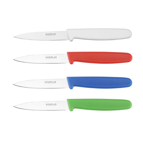 C542 Hygiplas Paring Knife Red 7.5cm JD Catering Equipment Solutions Ltd