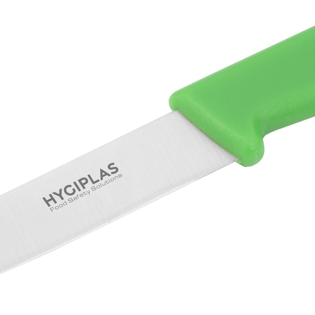 C545 Hygiplas Paring Knife Green 7.5cm JD Catering Equipment Solutions Ltd