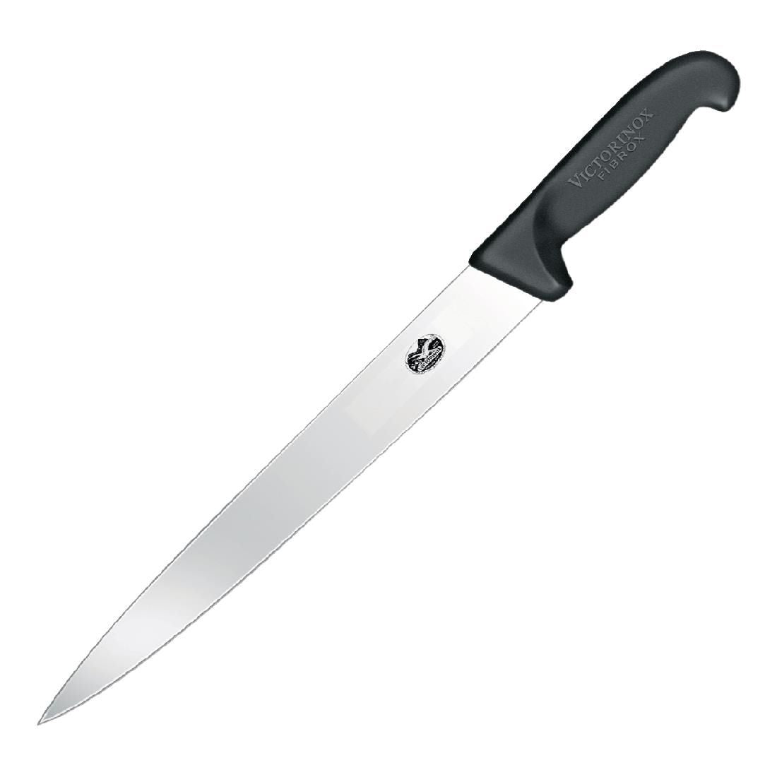 C689 Victorinox Fibrox Slicing Knife 25.5cm JD Catering Equipment Solutions Ltd