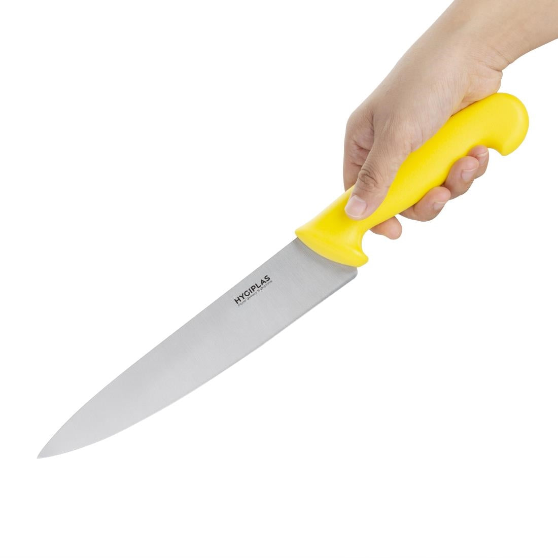 C803 Hygiplas Chefs Knife Yellow 21.5cm JD Catering Equipment Solutions Ltd