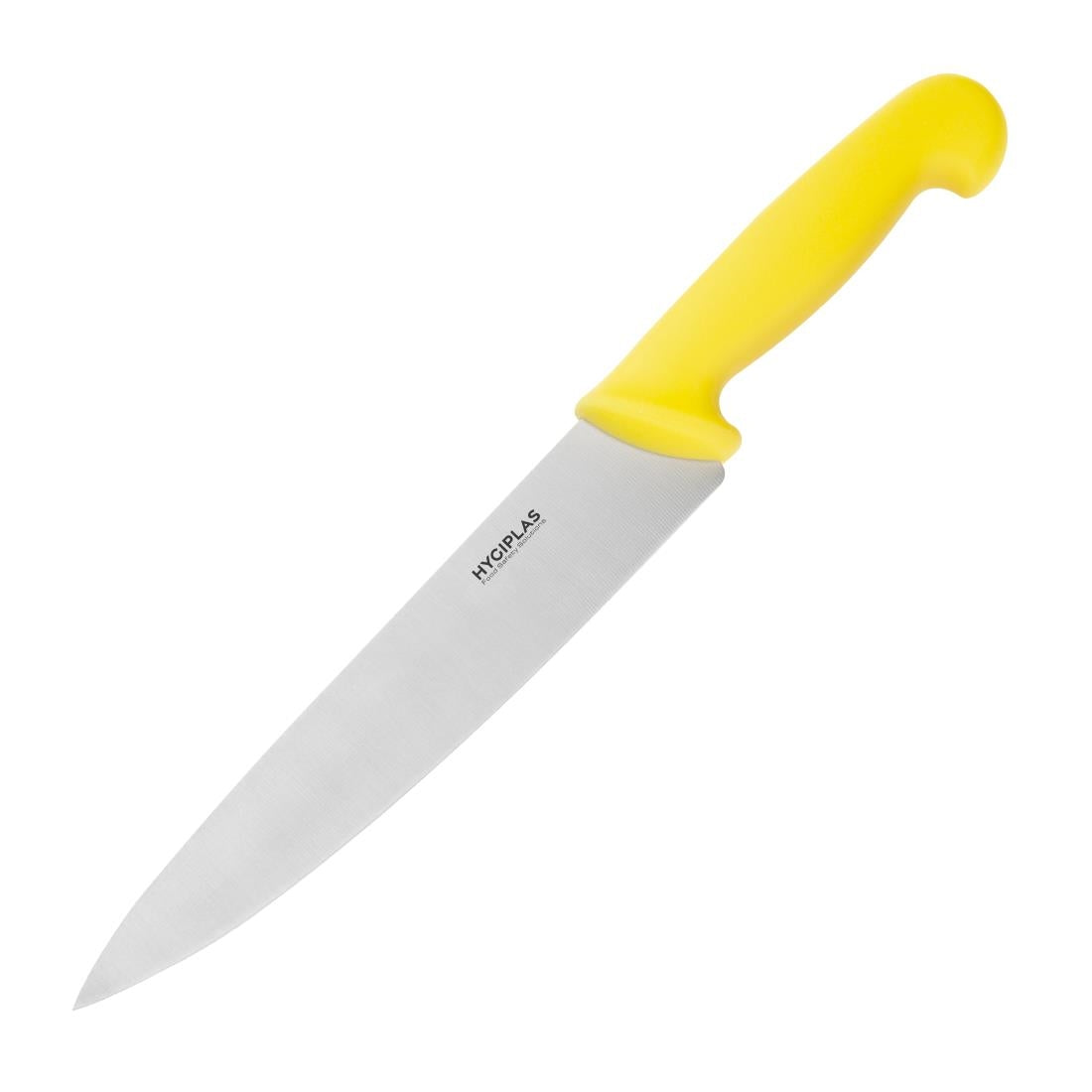C803 Hygiplas Chefs Knife Yellow 21.5cm JD Catering Equipment Solutions Ltd