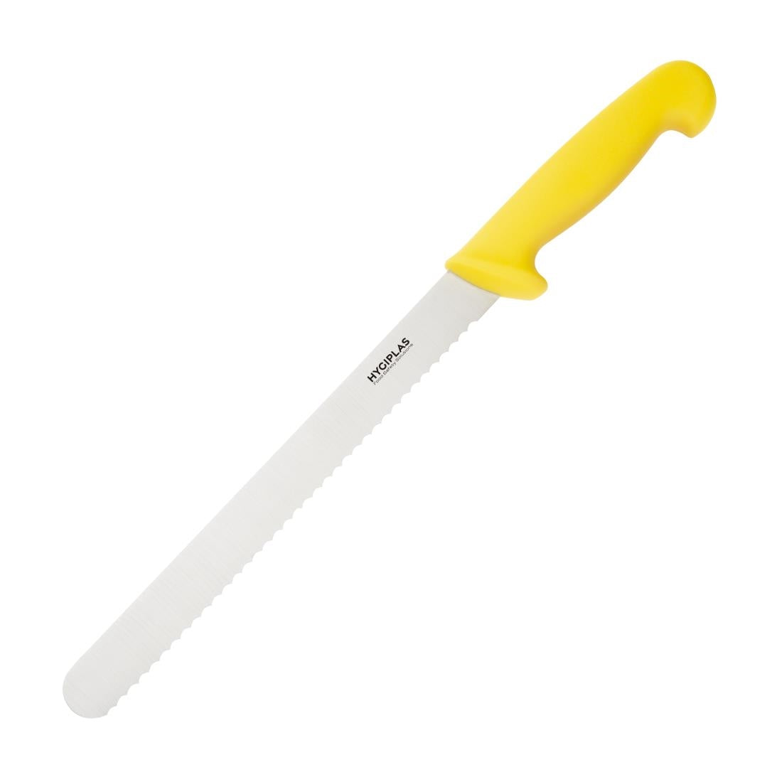 C810 Hygiplas Serrated Slicer Yellow 25.5cm JD Catering Equipment Solutions Ltd