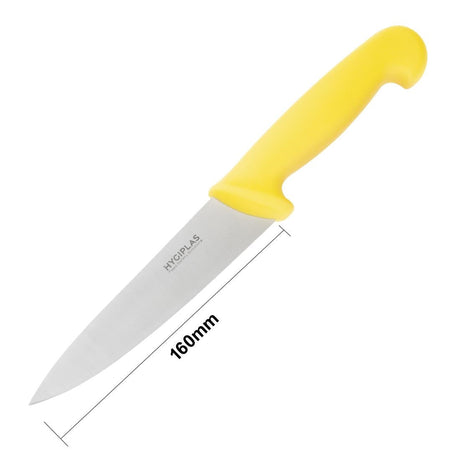 C815 Hygiplas Chefs Knife Yellow 16cm JD Catering Equipment Solutions Ltd