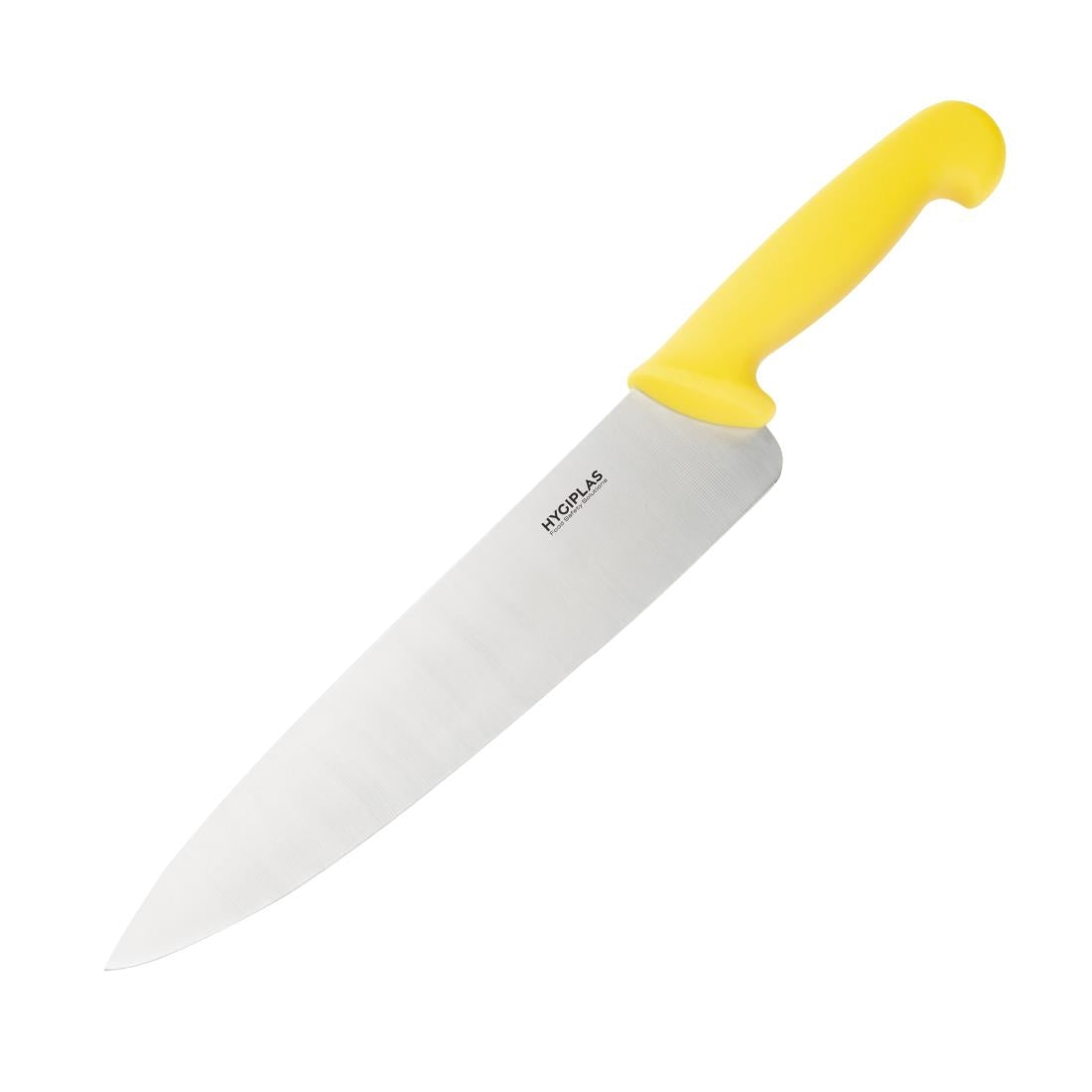 C816 Hygiplas Chef Knife Yellow 25.5cm JD Catering Equipment Solutions Ltd