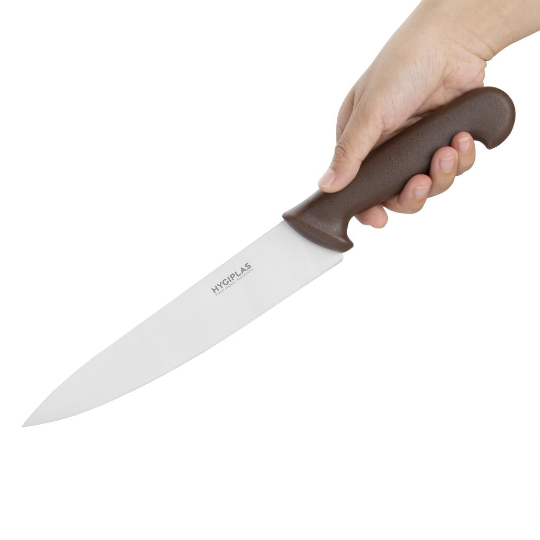 C842 Hygiplas Chef Knife Brown 21.5cm JD Catering Equipment Solutions Ltd