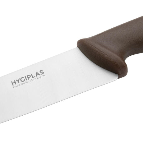 C842 Hygiplas Chef Knife Brown 21.5cm JD Catering Equipment Solutions Ltd