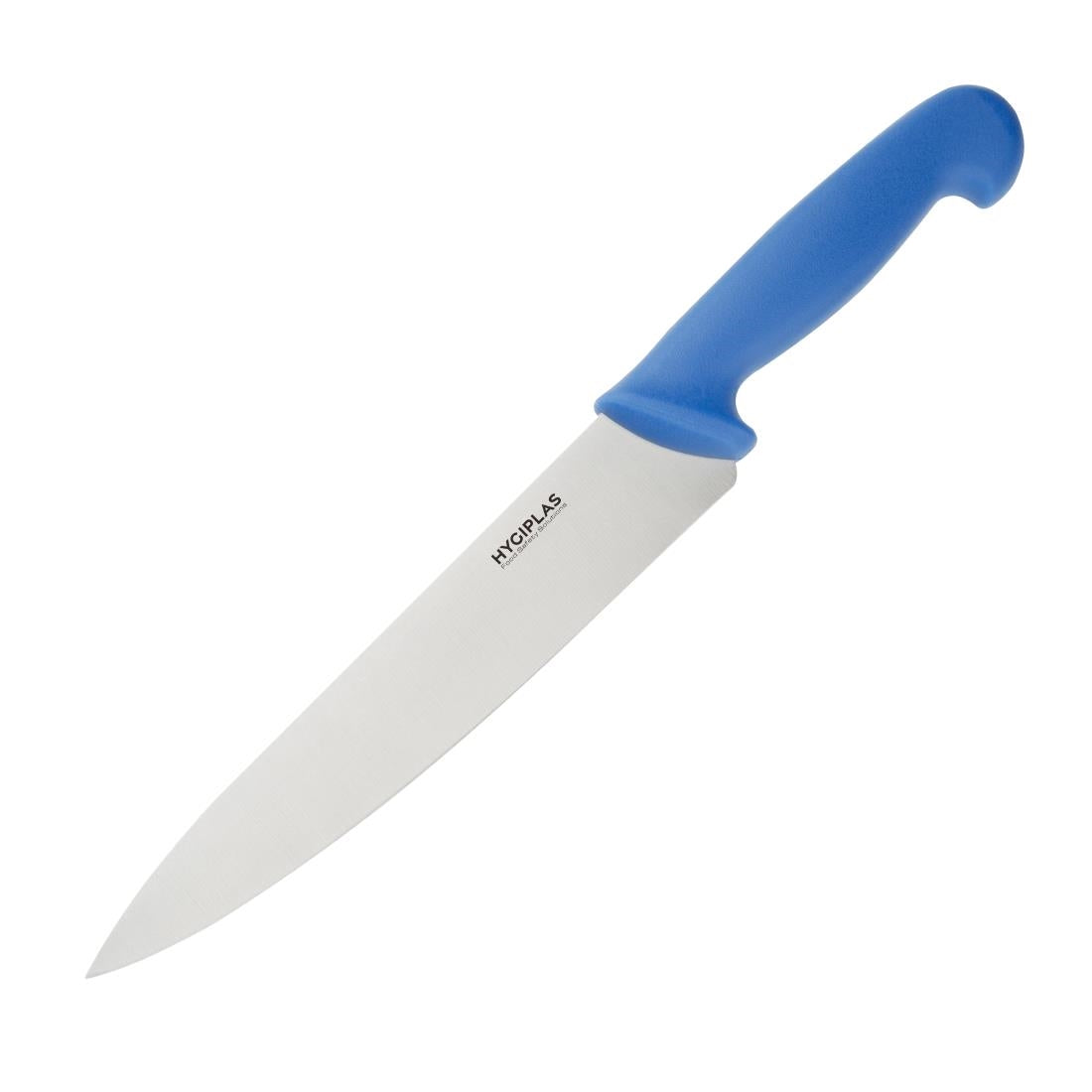 C851 Hygiplas Chefs Knife Blue 21.5cm JD Catering Equipment Solutions Ltd