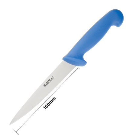 C853 Hygiplas Fillet Knife Blue 15cm JD Catering Equipment Solutions Ltd