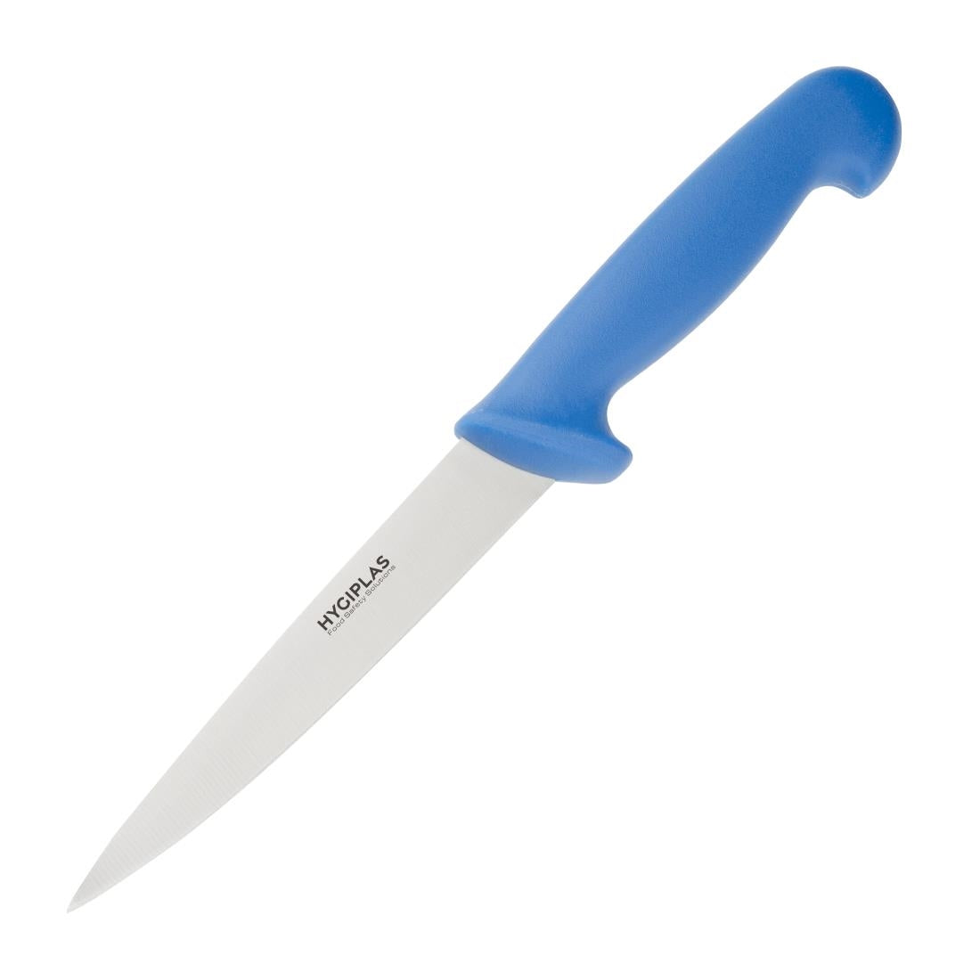 C853 Hygiplas Fillet Knife Blue 15cm JD Catering Equipment Solutions Ltd