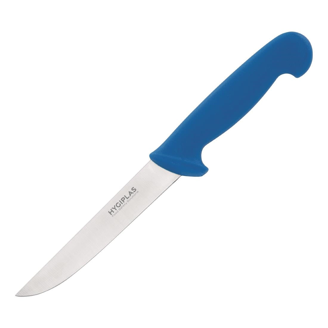 C854 Hygiplas Stiff Blade Boning Knife Blue 15cm JD Catering Equipment Solutions Ltd