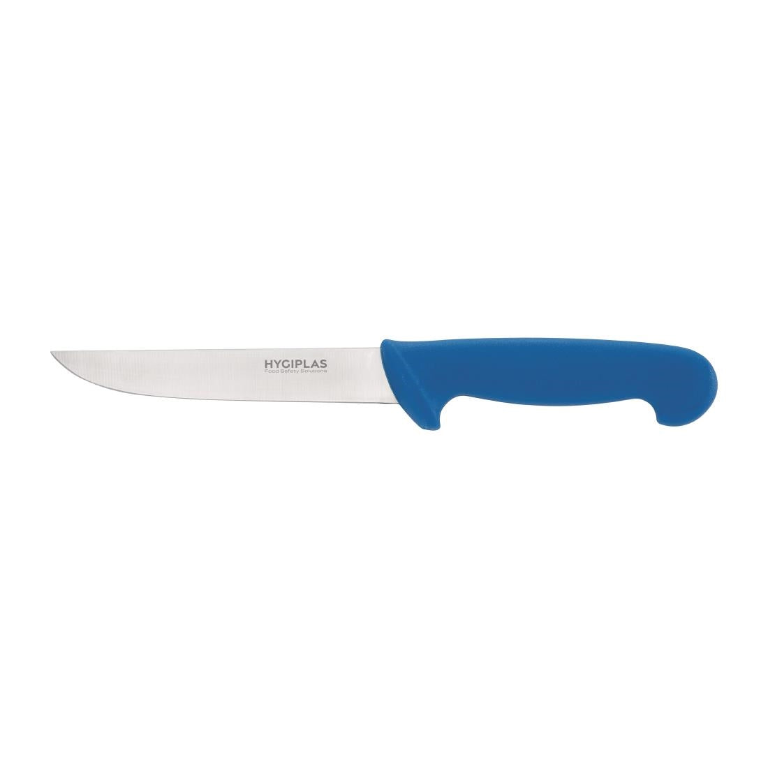 C854 Hygiplas Stiff Blade Boning Knife Blue 15cm JD Catering Equipment Solutions Ltd