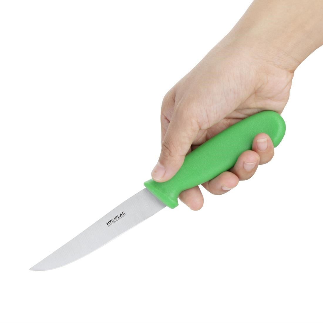 C860 Hygiplas Vegetable Knife Green 10cm JD Catering Equipment Solutions Ltd