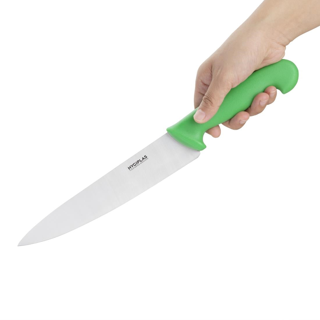 C861 Hygiplas Chef Knife Green 21.5cm JD Catering Equipment Solutions Ltd