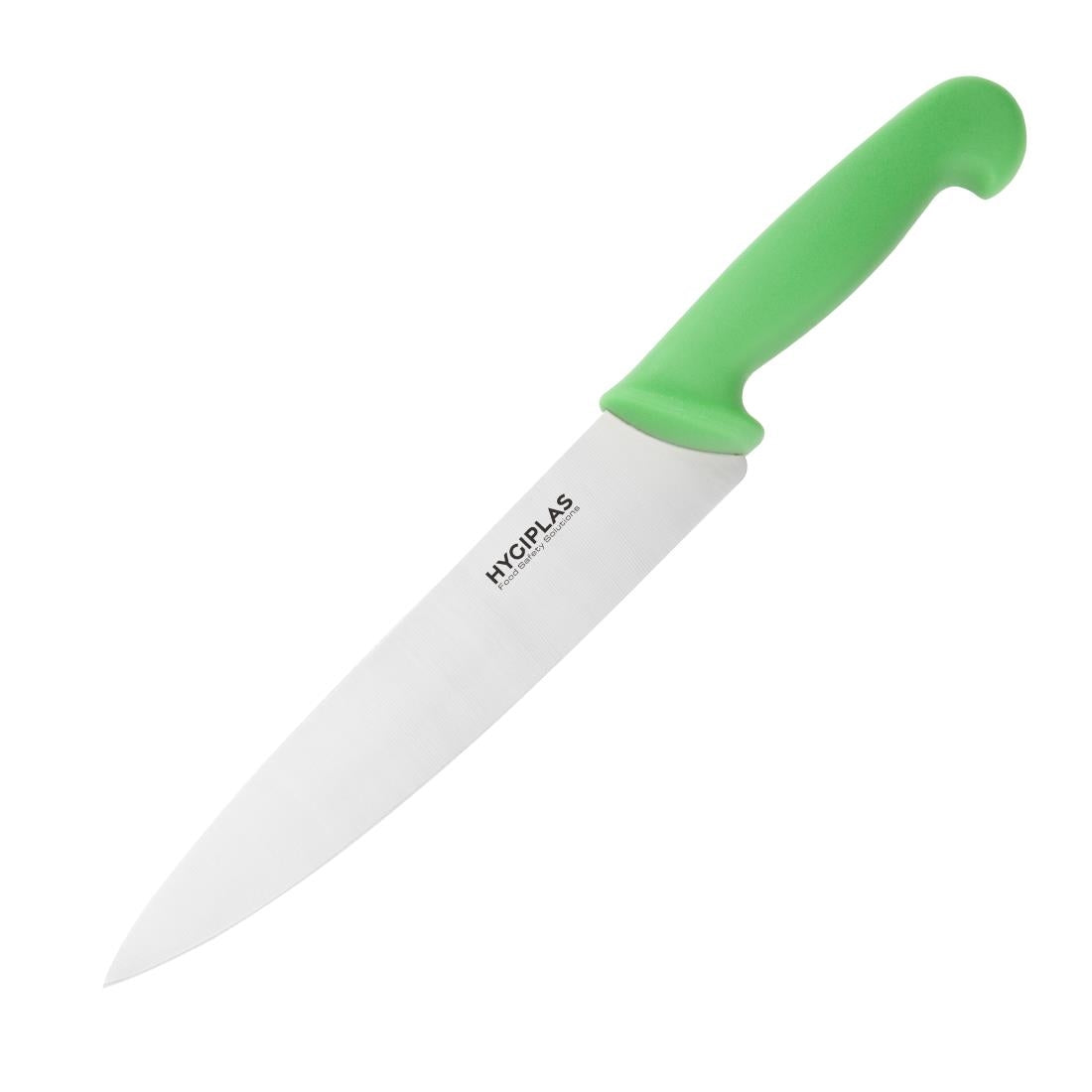 C861 Hygiplas Chef Knife Green 21.5cm JD Catering Equipment Solutions Ltd