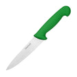 C864 Hygiplas Chef Knife Green 16cm JD Catering Equipment Solutions Ltd