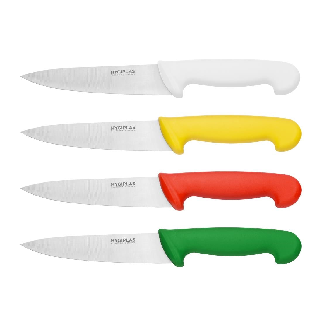 C864 Hygiplas Chef Knife Green 16cm JD Catering Equipment Solutions Ltd