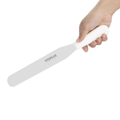 C870 Hygiplas Straight Blade Palette Knife White 20.5cm JD Catering Equipment Solutions Ltd