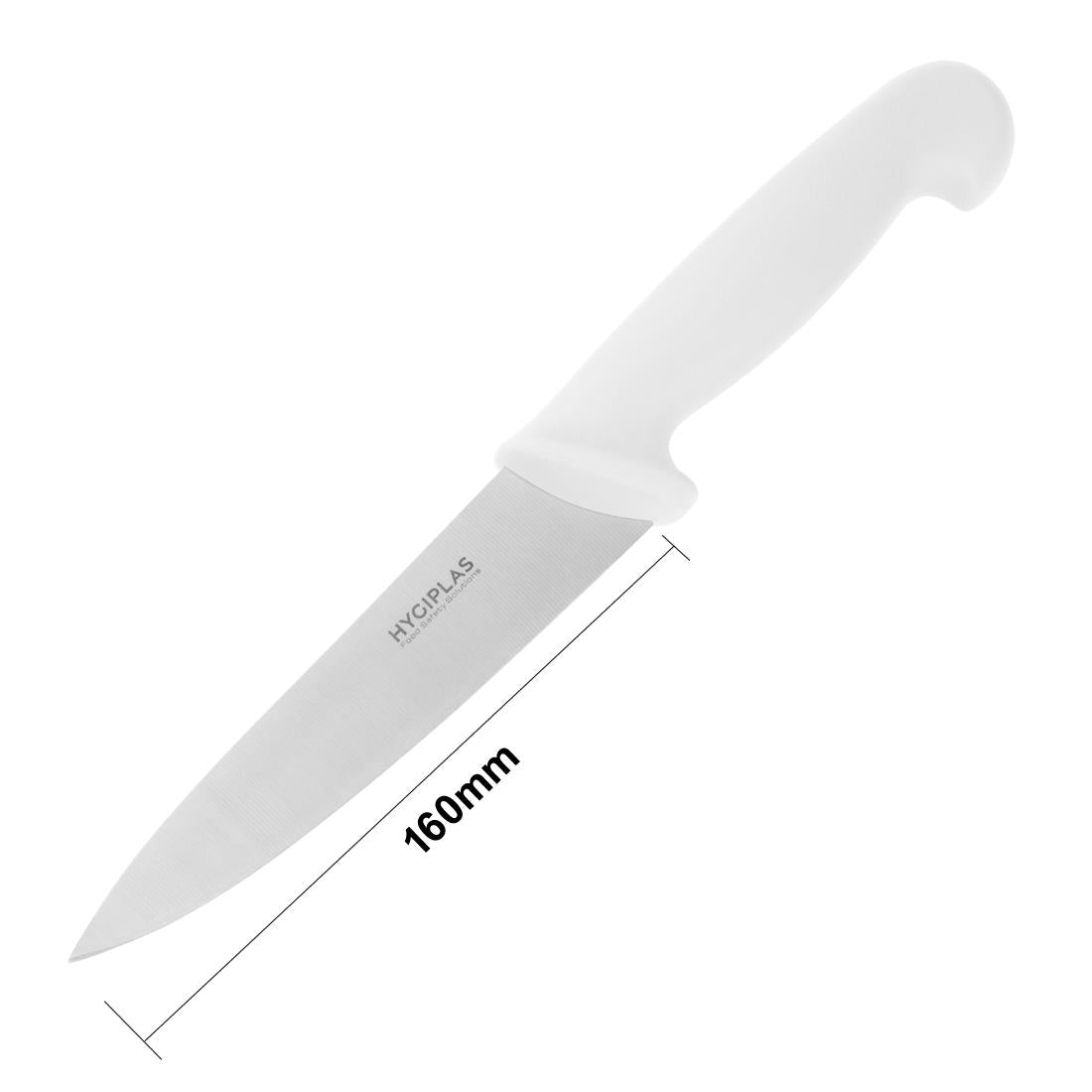 C871 Hygiplas Chefs Knife White 16cm JD Catering Equipment Solutions Ltd